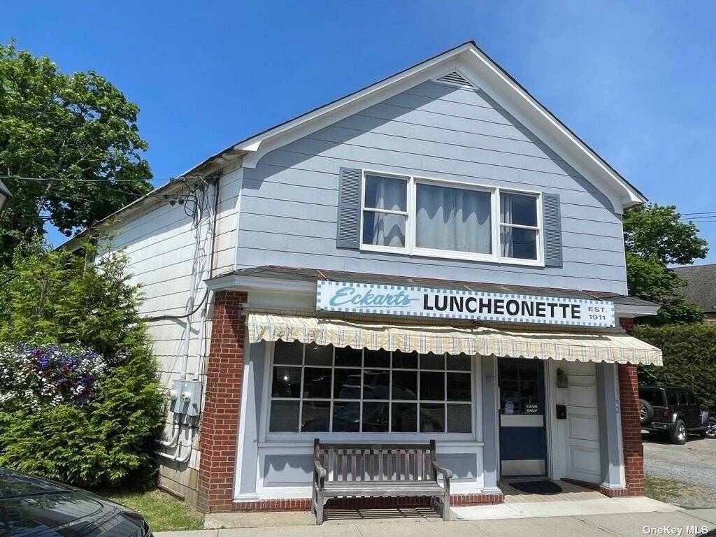 After over 100 years of being in business as a family run luncheonette this prime business location is for sale.