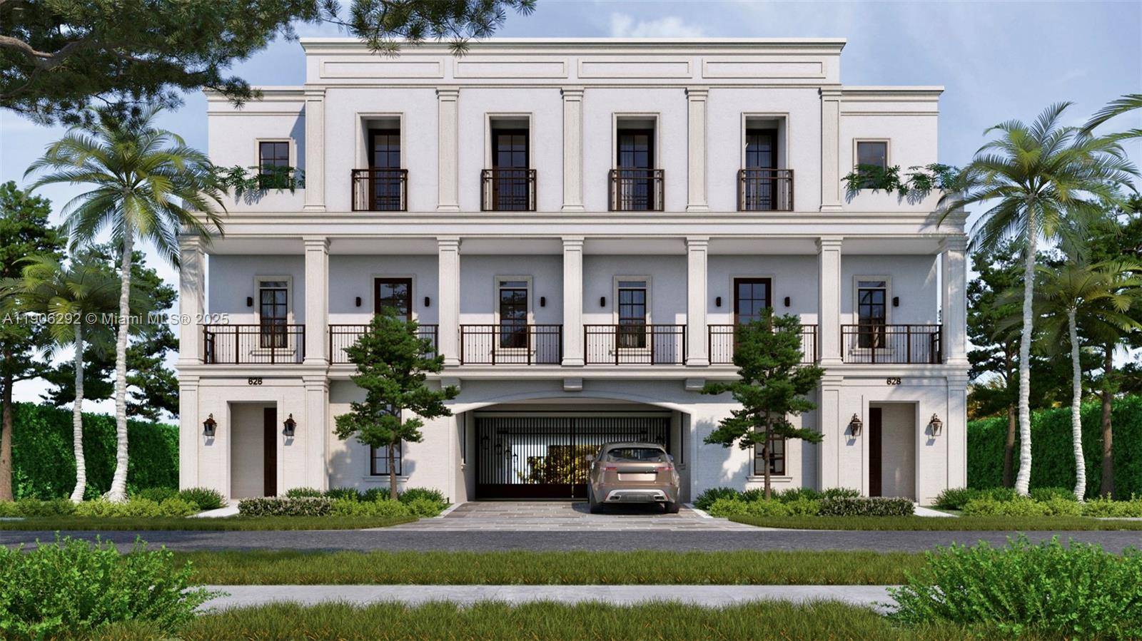 Malaga Townhomes, the epitome of modern elegance and luxurious living in the prestigious neighborhood of Coral Gables.