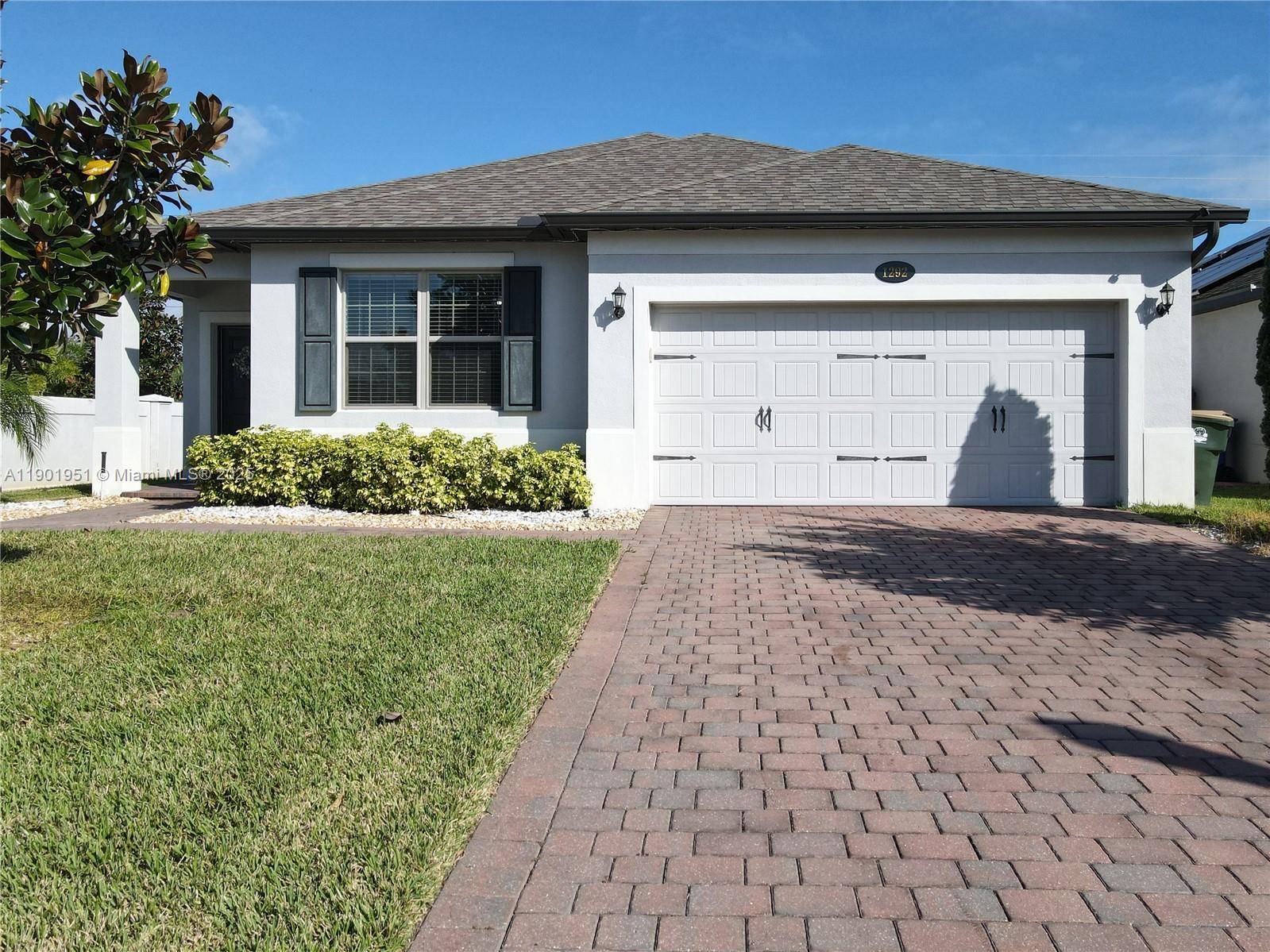 Welcome to this beautiful, move in ready 4BD 2BTH Corner home with a 2 car garage and a spacious flex room that can easily serve as a 5th bedroom.