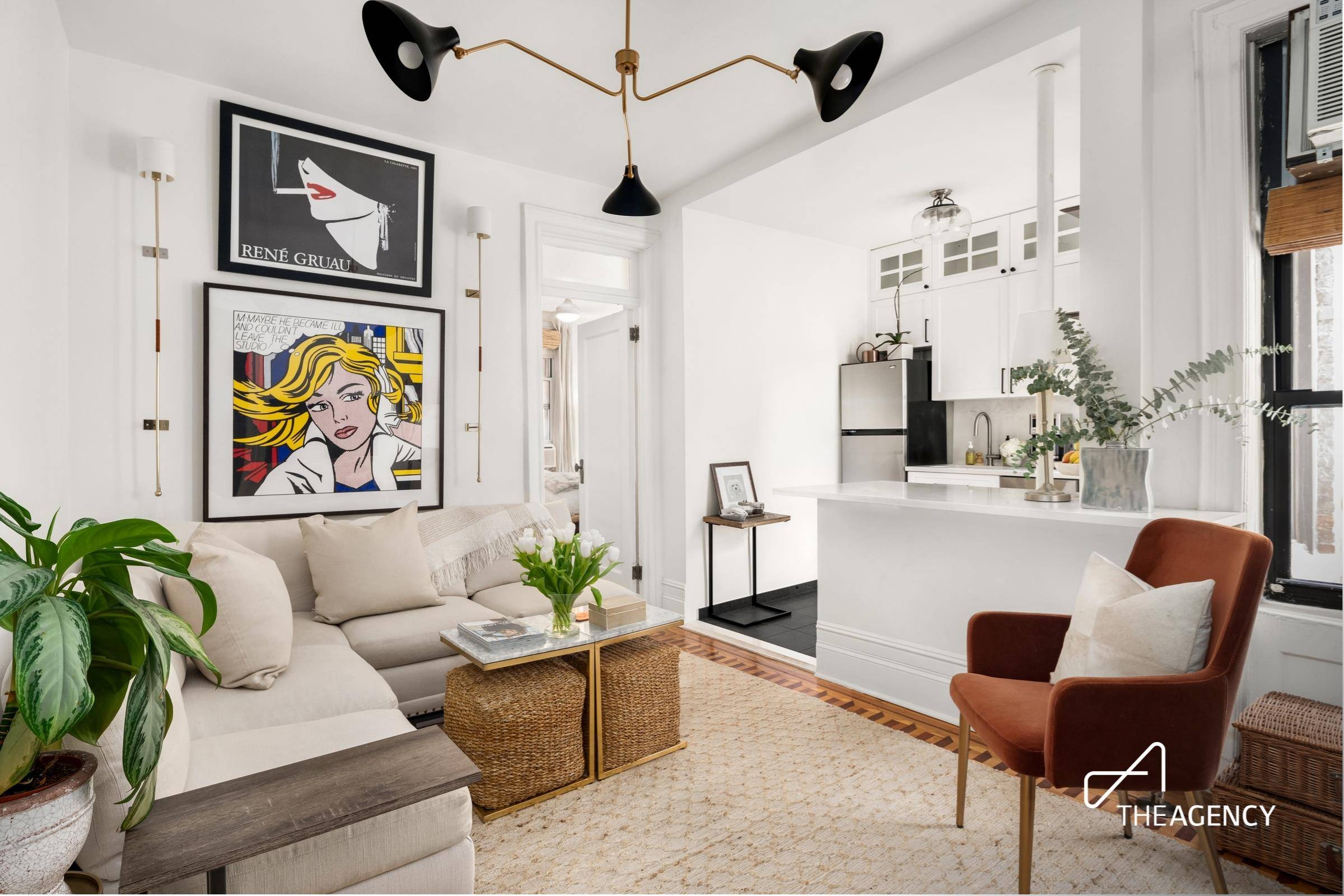 Presenting an extraordinary discovery at 145 West 12th Street, where the timeless allure of pre war aesthetics seamlessly blends with modern comfort.