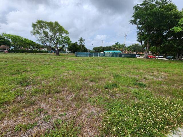 Prime Corner Lot positioned at a bustling intersection.
