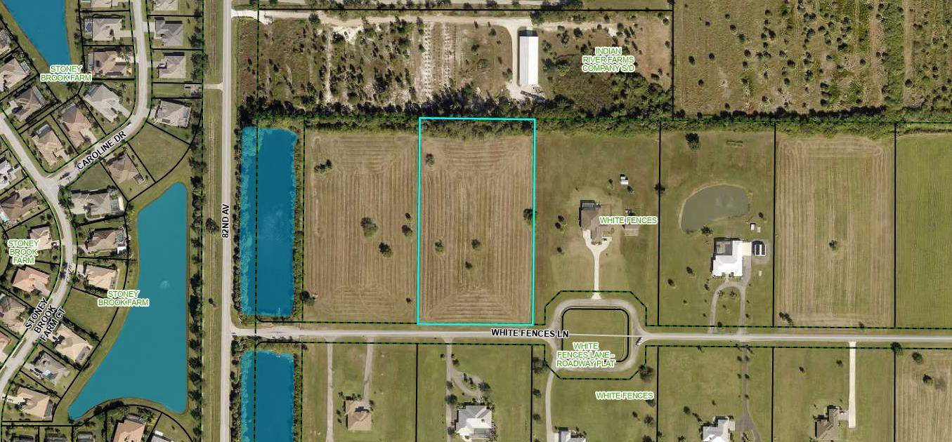 Perfect opportunity to build your dream home on this 5 acre lot in desirable Vero Beach.