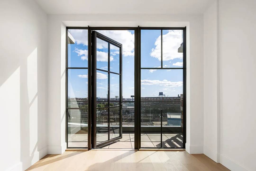 Looking out from the 10th floor of GALERIE this well appointed two bedroom, two bath home is thoughtfully planned.