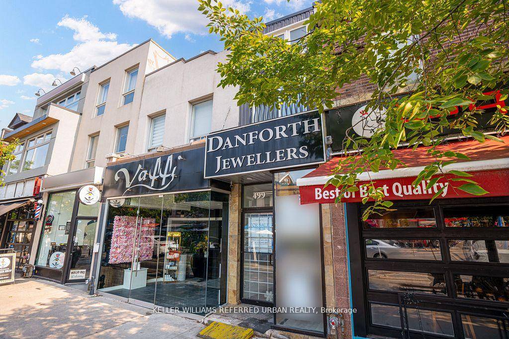 Prime Location and Opportunity to Own a Piece of Prime Real Estate on the Danforth.