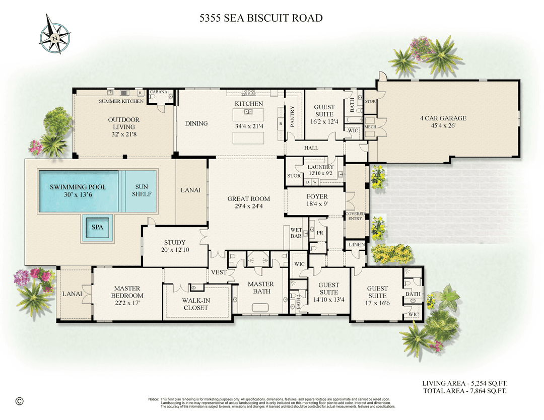 Steeplechase New Construction Estate Move In Ready by Delcrest Homes Welcome to 5355 Seabiscuit, an exceptional one story new construction estate in the gated community of Steeplechase in Palm Beach ...
