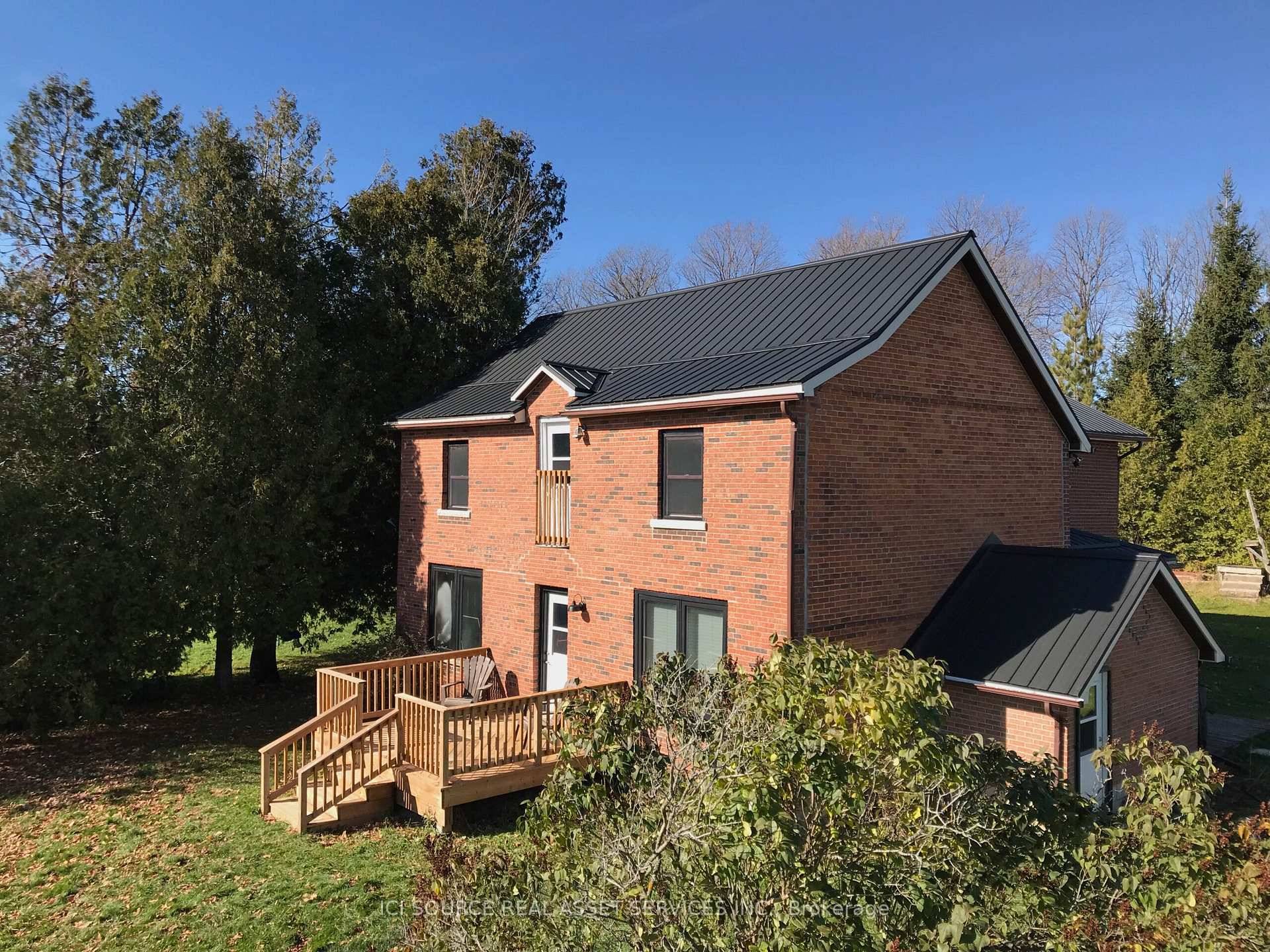 Character farmhouse on scenic 8 acres property overlooking rolling hills outside the quaint village of Singhampton.