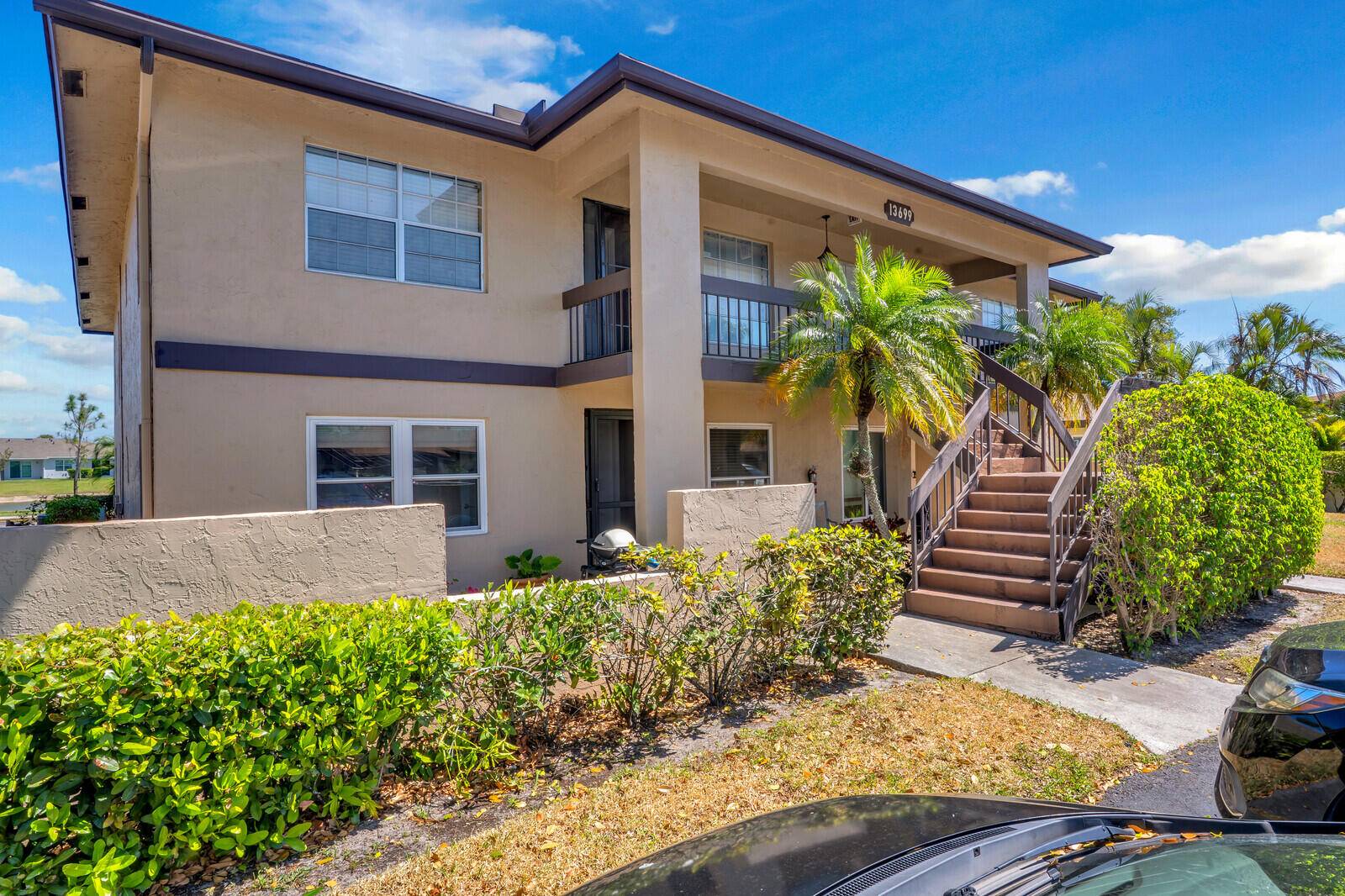 This first floor end unit condo is a must see !