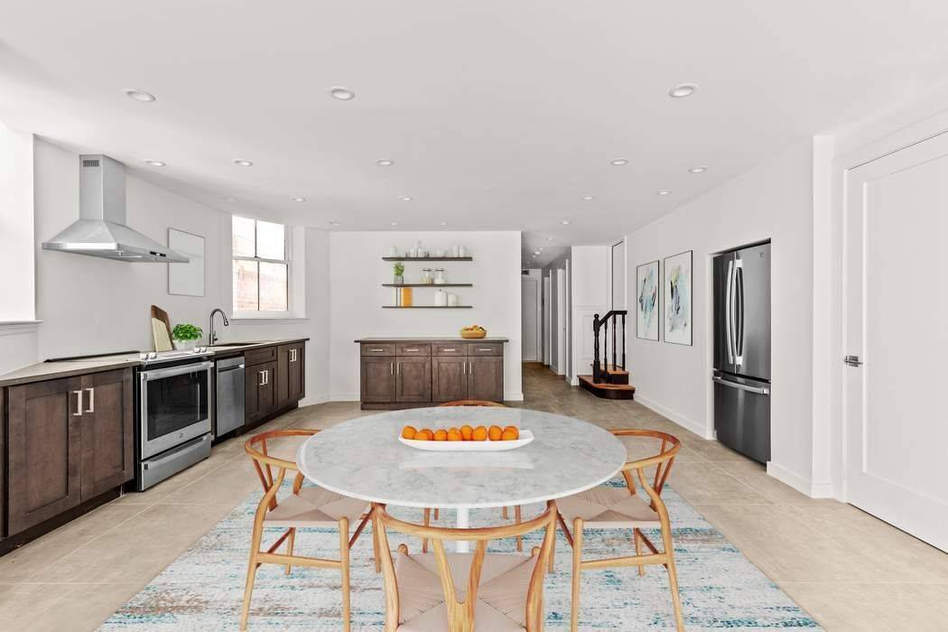 Available for the first time, the garden residence at 10 West 130th Street offers private outdoor living within a fully restored Harlem townhouse.