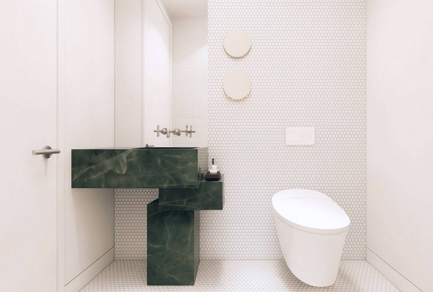 Welcome to Residence Three at Fifty One Domino a floor through sanctuary that redefines modern Brooklyn living.