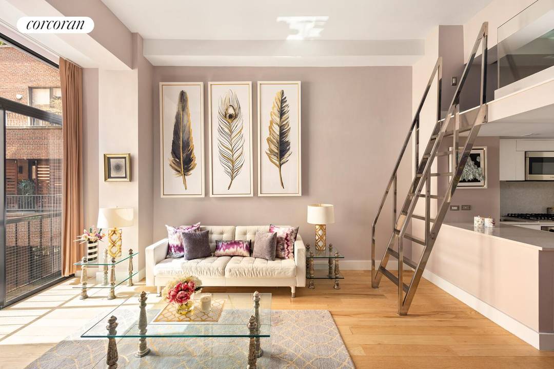 ELEVATED LOFT STYLE LIVING IN THE HEART OF FLATIRON GRAMERCY Welcome to Residence 11NO at 254 Park Avenue South a thoughtfully designed one bedroom condo featuring a separate home office, ...