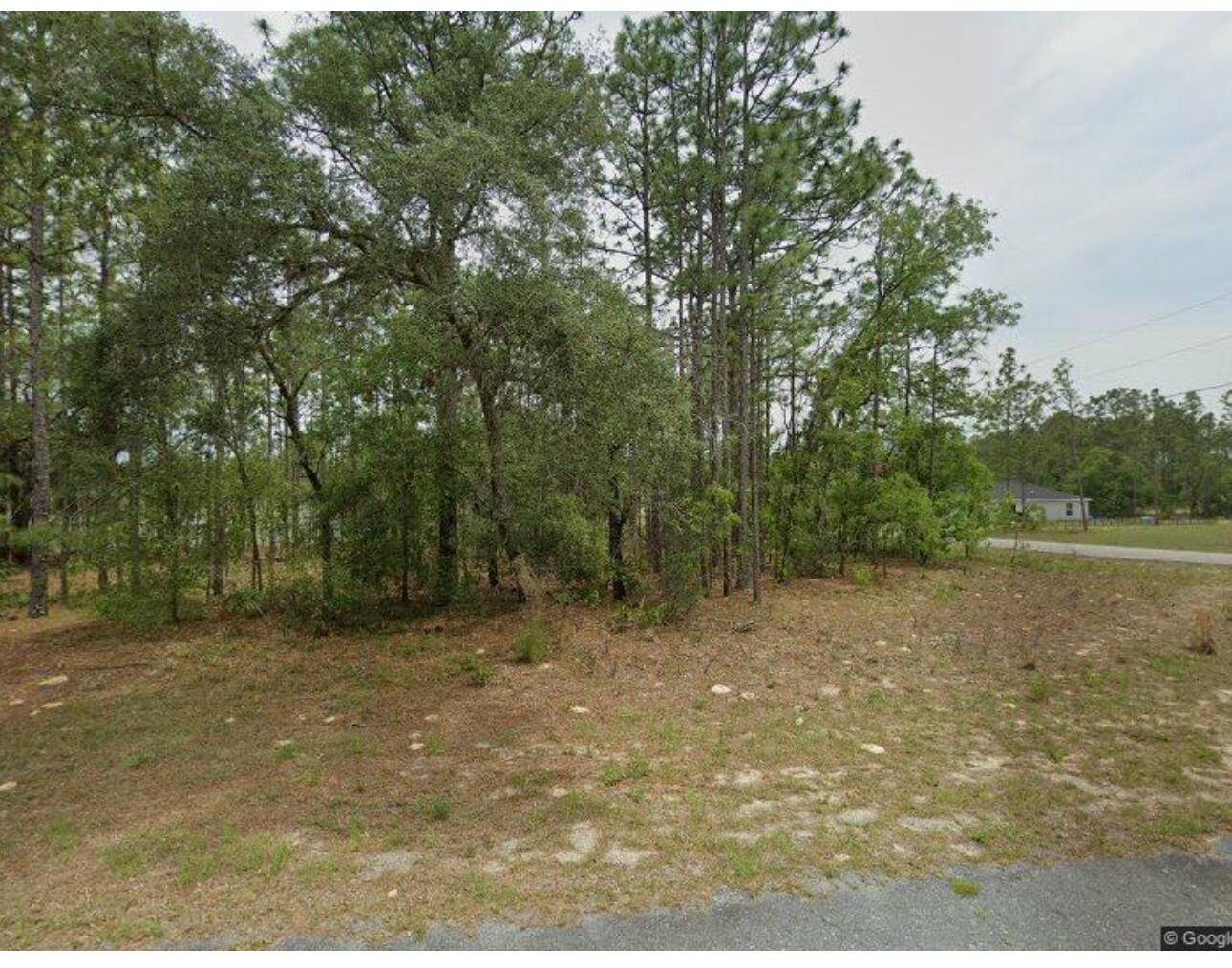 Vacant land for sale. Residential single family zoning.