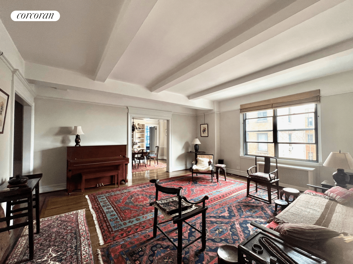 Spacious Carnegie Hill Prewar Co op between Park and Lexington Avenues close to Central Park.