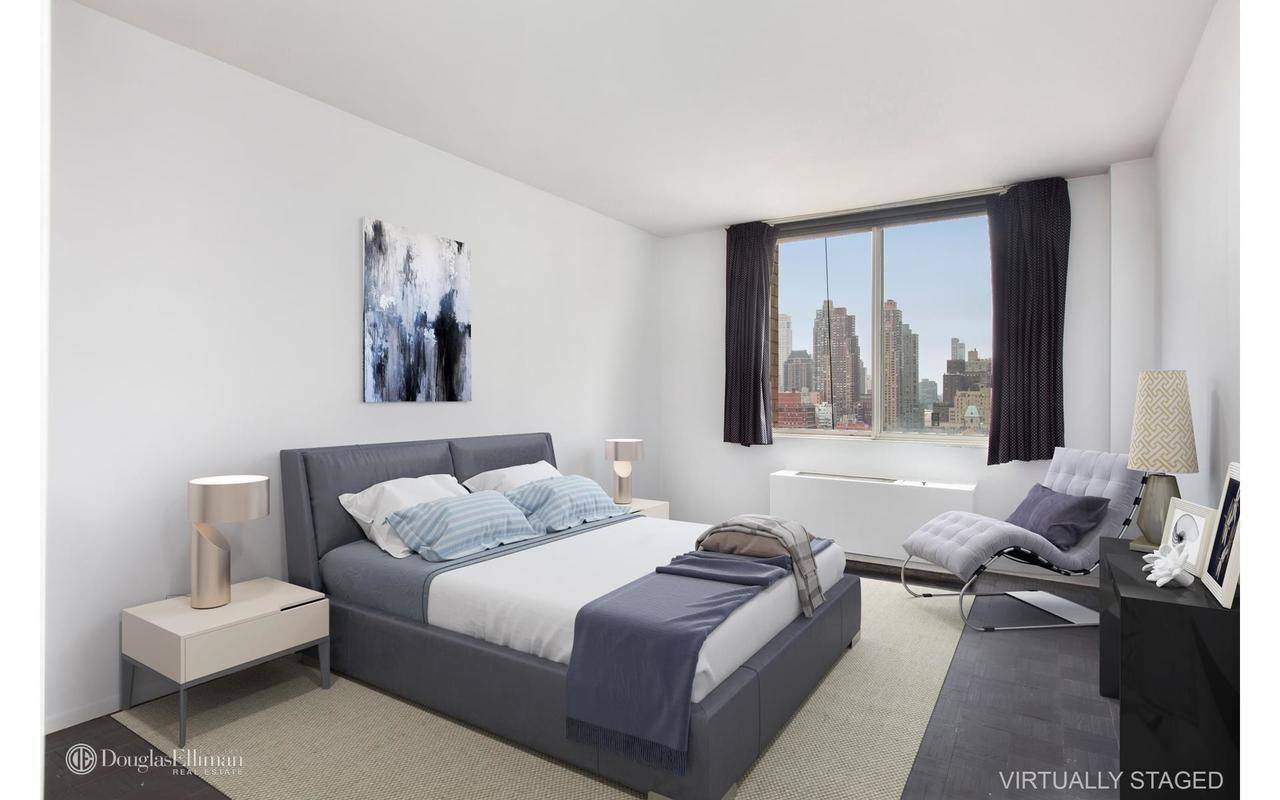 Step into the luxurious World Wide Plaza and experience the pinnacle of high rise living with this exquisite one bedroom apartment on a high floor, boasting breathtaking views of the ...