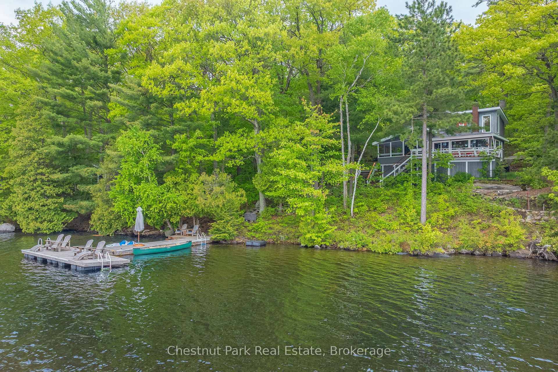 A Storybook Escape on Lake Muskoka's Magical Acton Island !