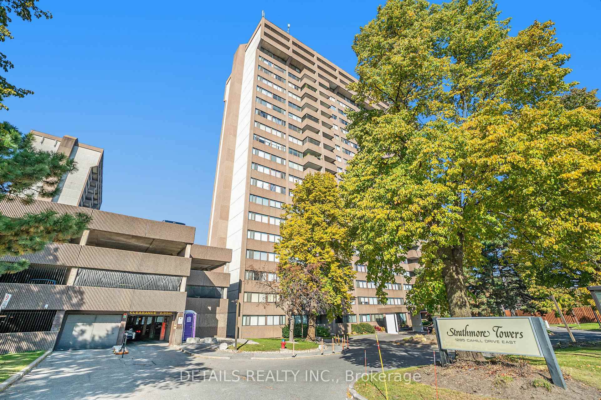 Welcome to Strathmore Towers at 1285 Cahill Drive offering the best of South Keys living, steps from shopping, dining, and public transit.