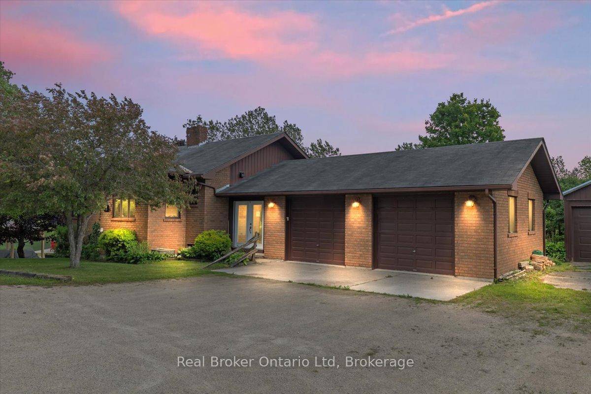 Welcome to your private retreat just outside of Flesherton, Ontarioa beautifully updated 5 bedroom, 3 bathroom home nestled on 6.