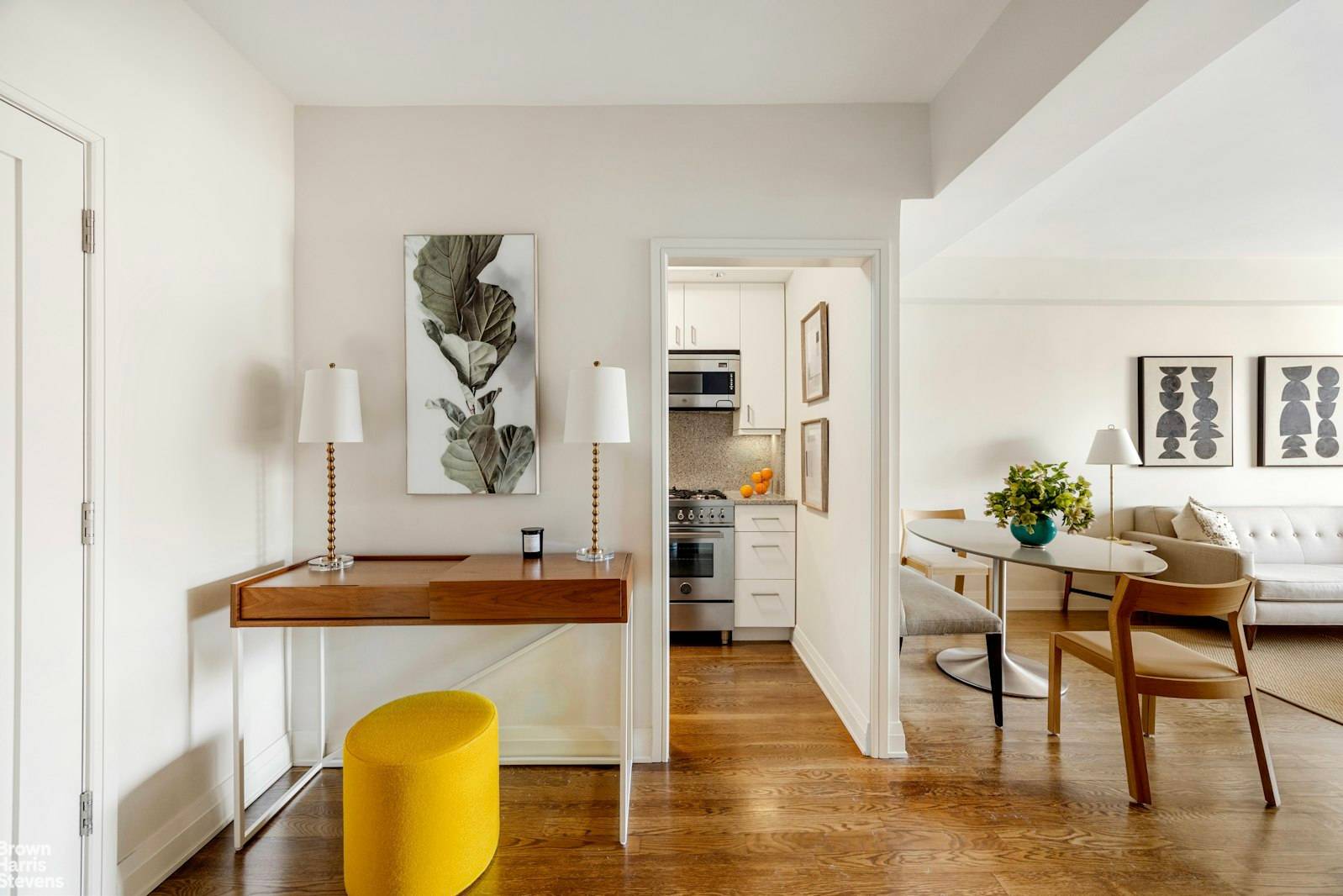 Welcome to Residence 14M at 165 East 72nd Street a new and sleekly renovated one bedroom home offering open western views and refined, sun filled interiors.