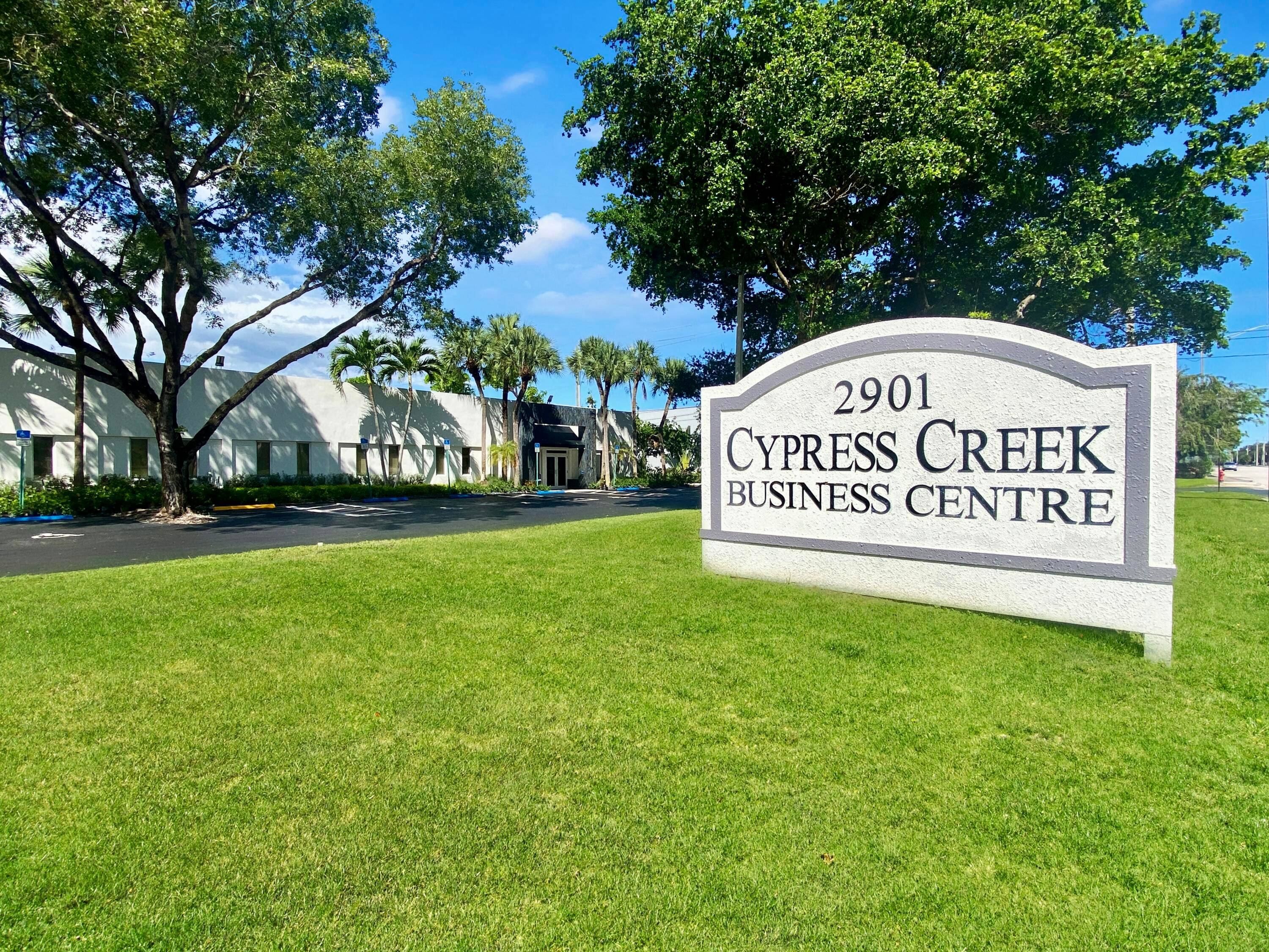Executive office suites for lease.