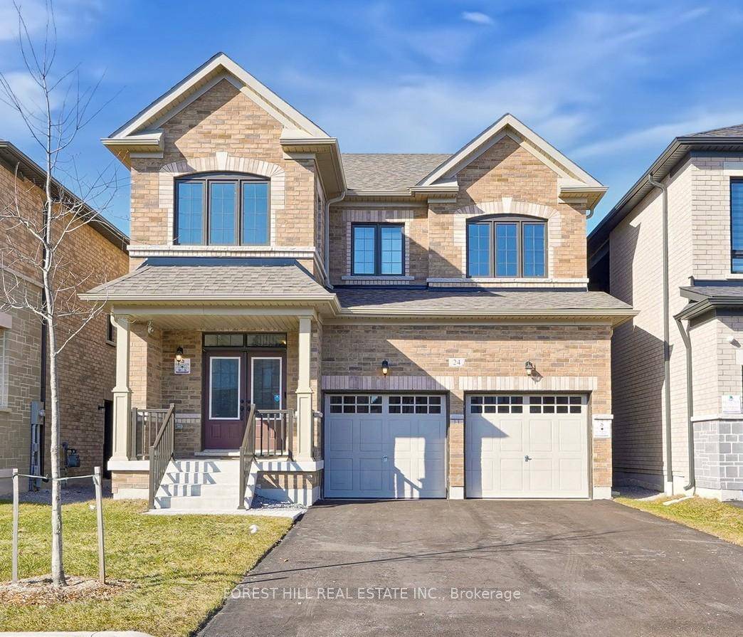 Stunning 2 year new detached home with no sidewalk, located on a quiet, family friendly street in the prestigious North Whitby community.