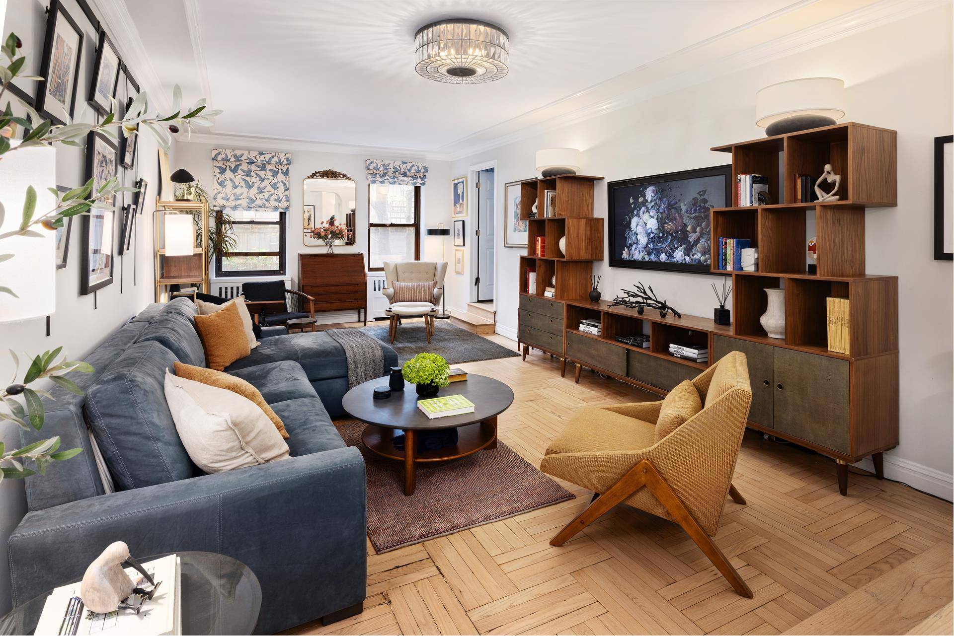 Sophisticated amp ; Sunny Art Deco Gem Fully Renovated 1BR with Private Entrance Step into this fabulously renovated 1 bedroom, 1 bath home located in a charming Art Deco building.