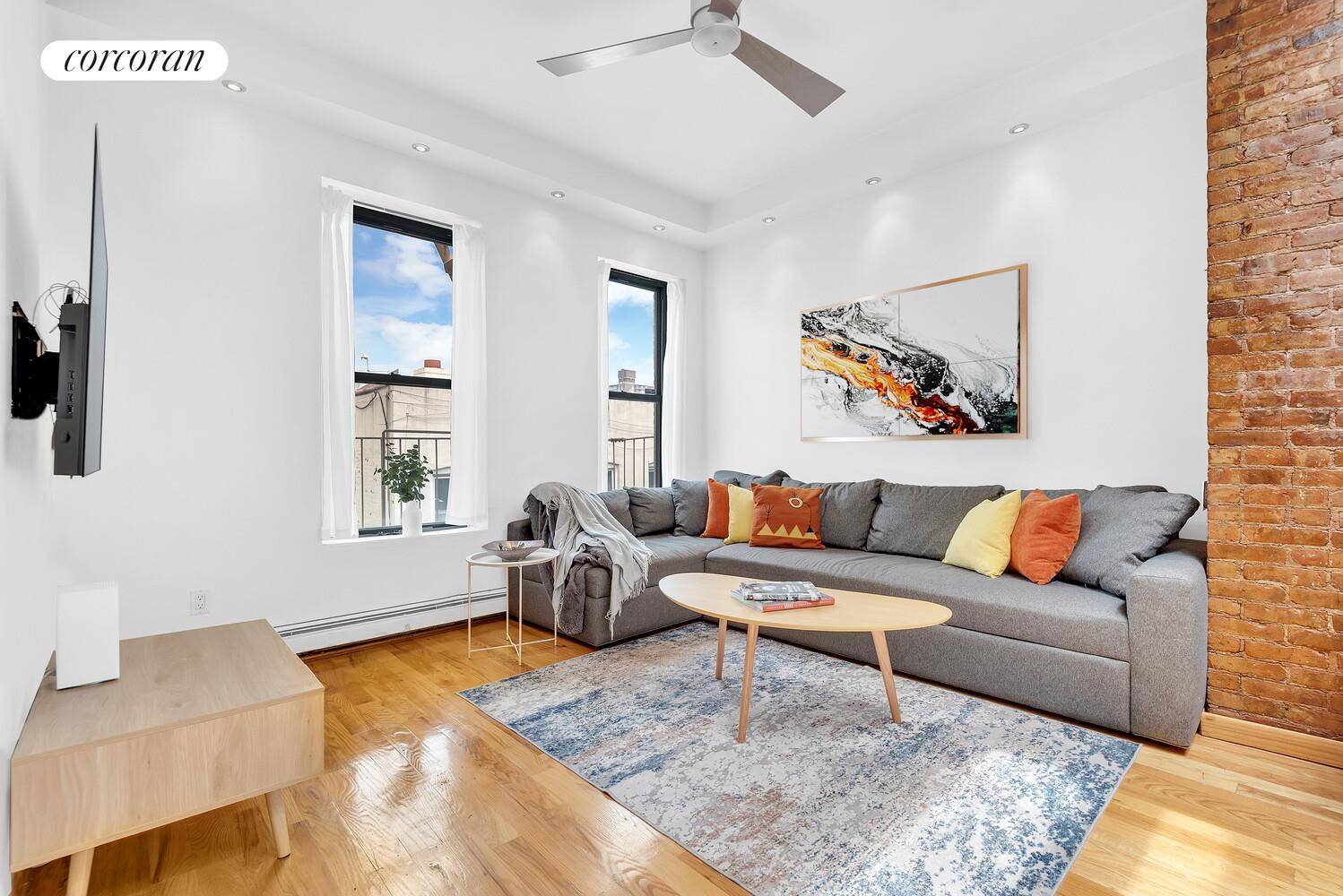 Sunny East Village Duplex with Rooftop Terrace Enjoy living in this sunny move in ready duplex home, perched high in a charming prewar building, where open sky views and abundant ...