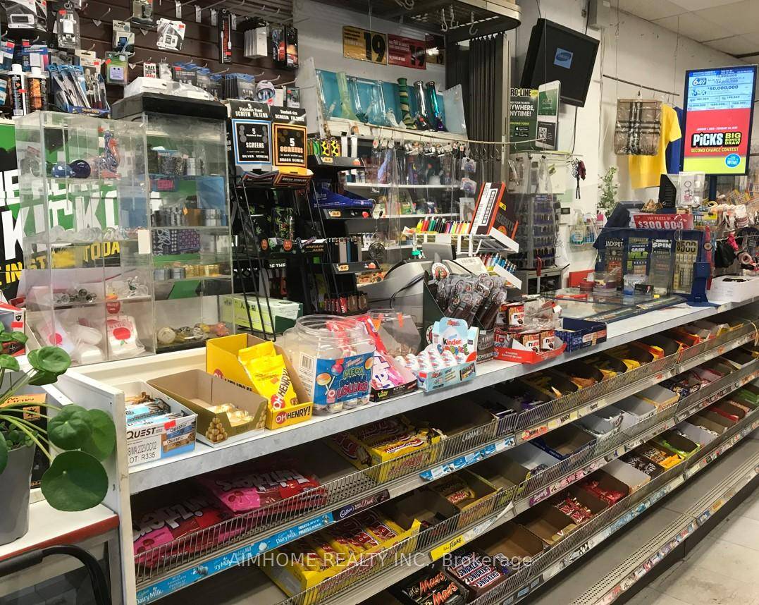 Busy convenience store with high lottery commission in Mississauga for sale.