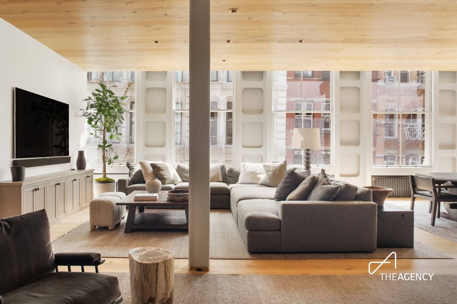 Experience the epitome of luxury loft living in this spectacular two story residence at 33 Greene Street, nestled in the heart of SoHo's historic Cast Iron District.