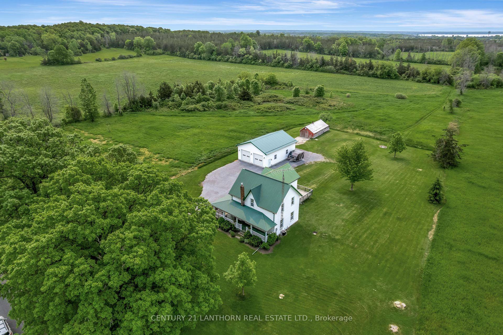 This spacious 4 bedroom, 2 bathroom farmhouse offers over 2, 200 sqft of living space on 4.