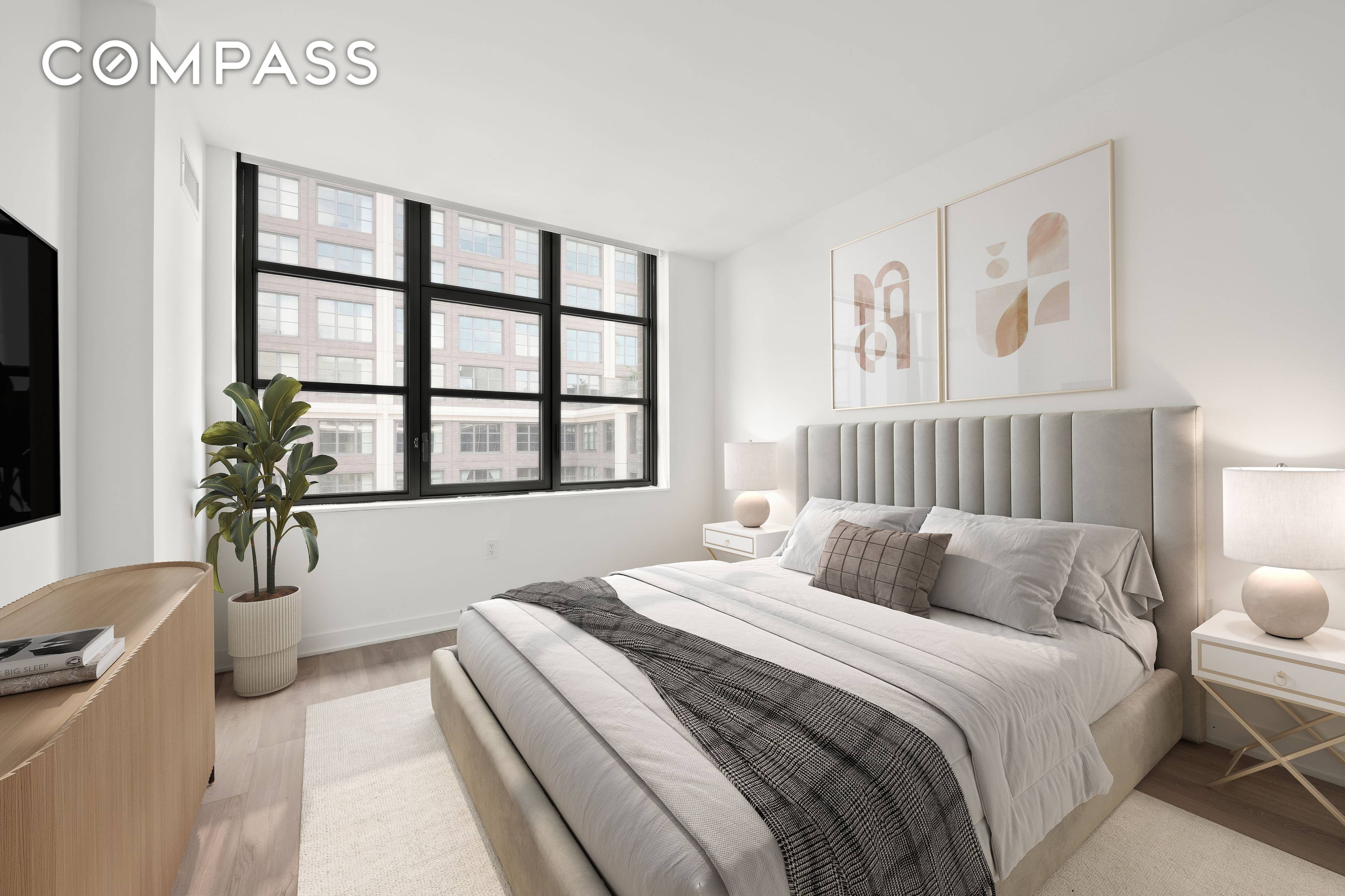 1 month rent offered. Welcome to 160 Front Street, Unit 517, an exquisite high rise sanctuary nestled in the heart of Dumbo.