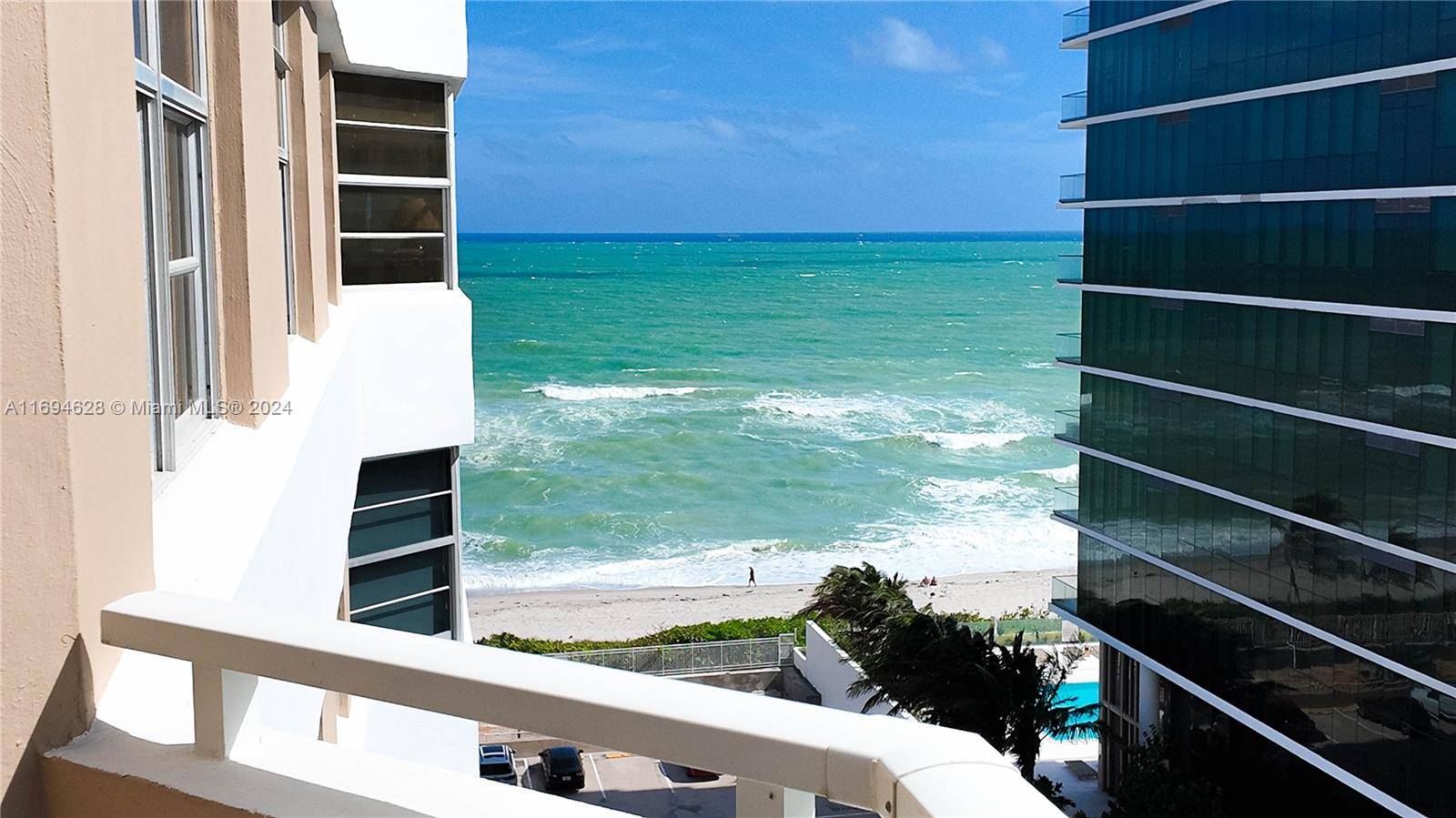 UPDATED 1 BEDROOM UNIT IN THE OCEAN SOUTH BUILDING OF THE HEMISPHERES WITH DESIRABLE SOUTH EXPOSURE AND OCEAN VIEWS.