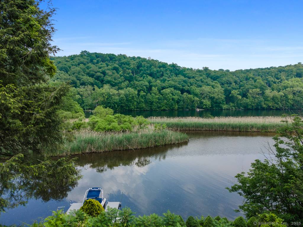 Rustic compound on Lake Zoar.
