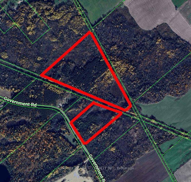 Amazing Opportunity ! This unique offering includes two parcels of vacant land being sold together, totalling over 58 acres of natural beauty.