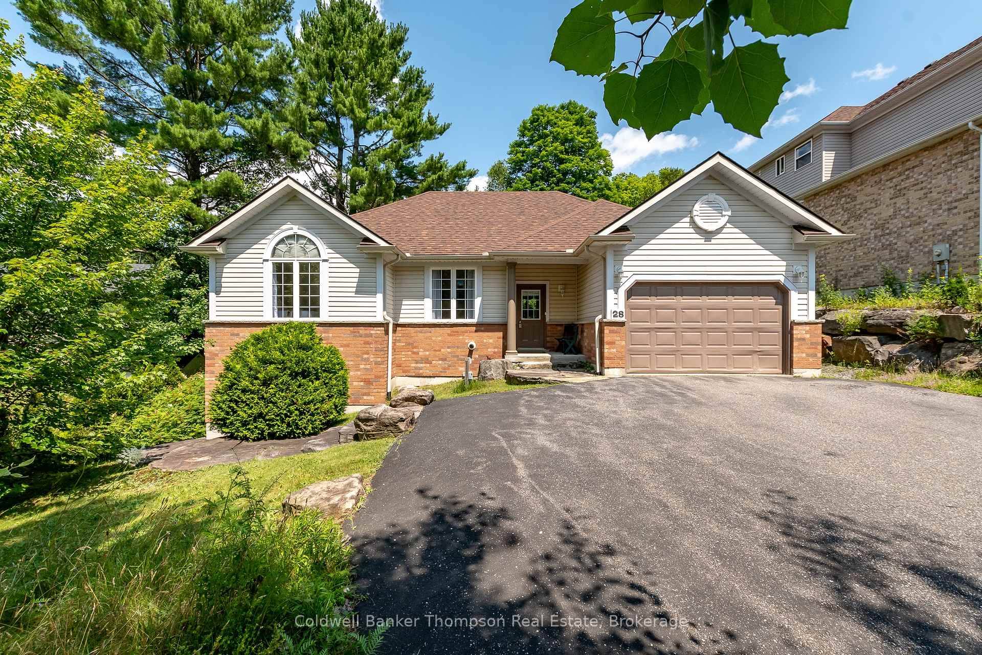 Set back from the road behind a mature tree line, this charming bungalow offers a rare sense of privacy in a peaceful, picturesque setting.