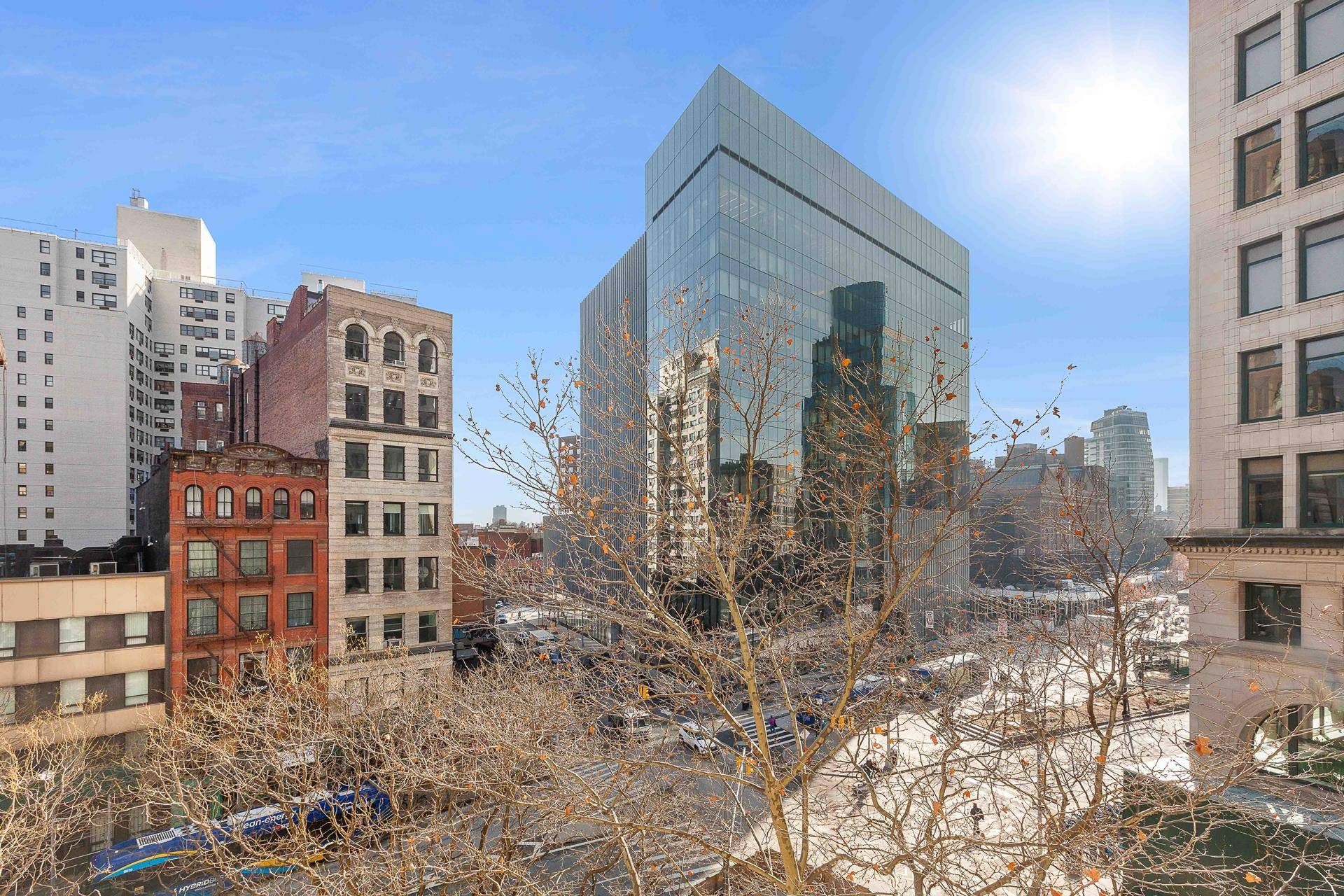 Nestled in the heart of Greenwich Village, Apartment 5E at 70 East 10th Street offers a meticulously renovated three bedroom, two bathroom residence within the esteemed Stewart House cooperative.
