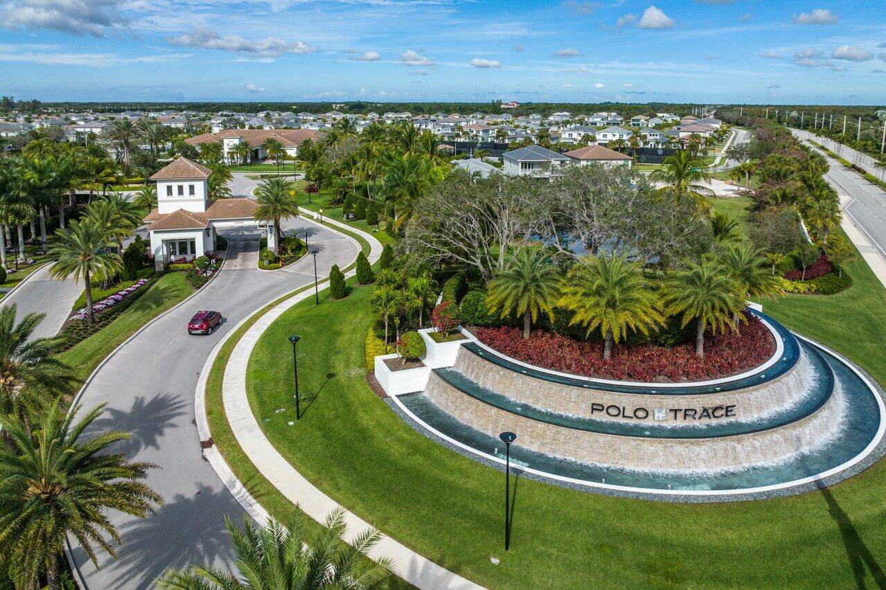 Discover luxury living in this exquisite three bedroom, two bath home nestled in the prestigious Polo Trace community of Delray Beach.