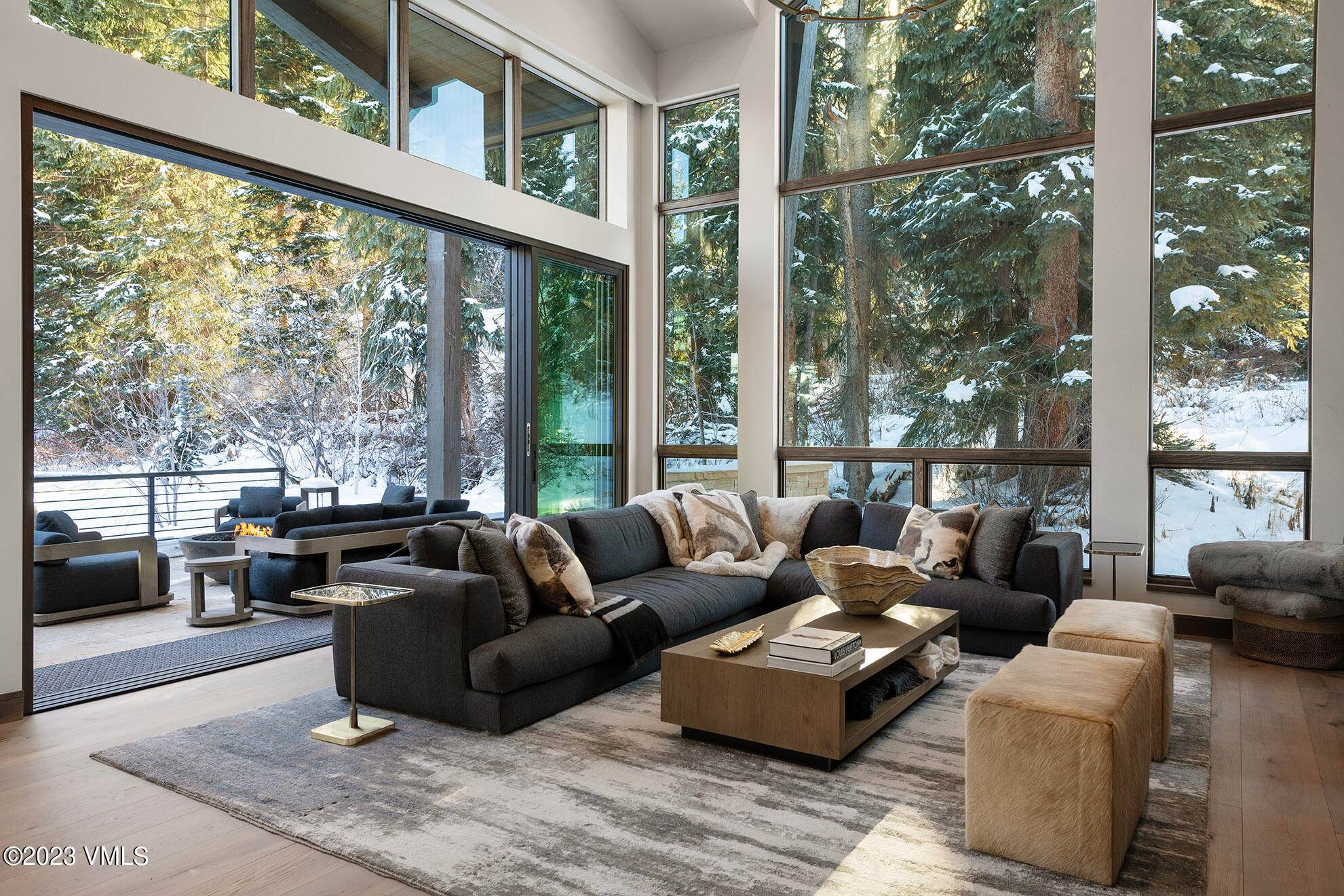 Occupying the coveted corner lot of Beaver Creek's newest development, Peregrine Villas, this mountain contemporary home is where elegance meets unparalleled mountain living.