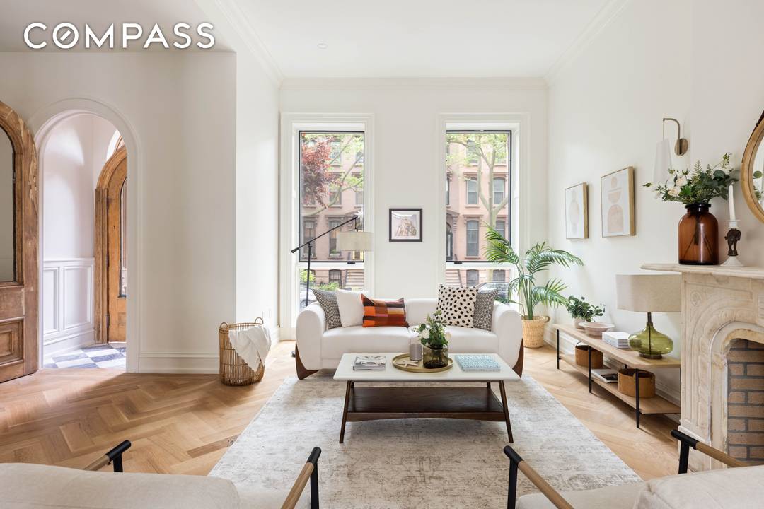 29 Lefferts Place Clinton Hill Elegance Meets Modern Luxury Welcome to 29 Lefferts Place a grand, light filled two family townhouse offering over 5, 000 square feet of refined interior ...