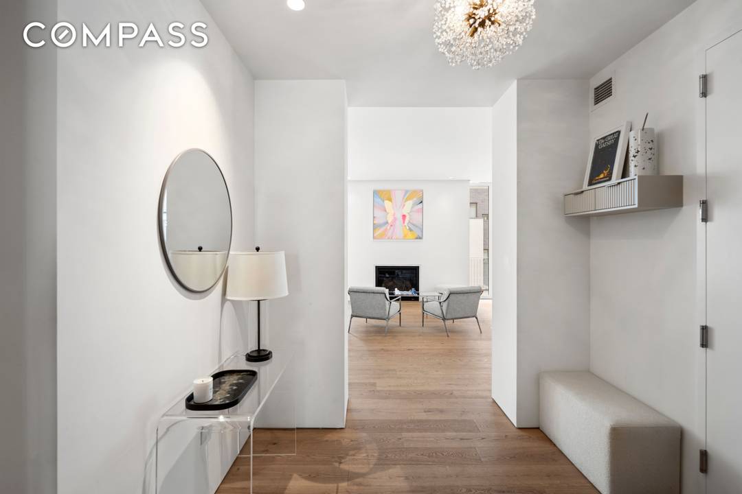 This impeccably designed, triple mint full floor residence in the heart of West Chelsea offers 4 bedrooms, 3.