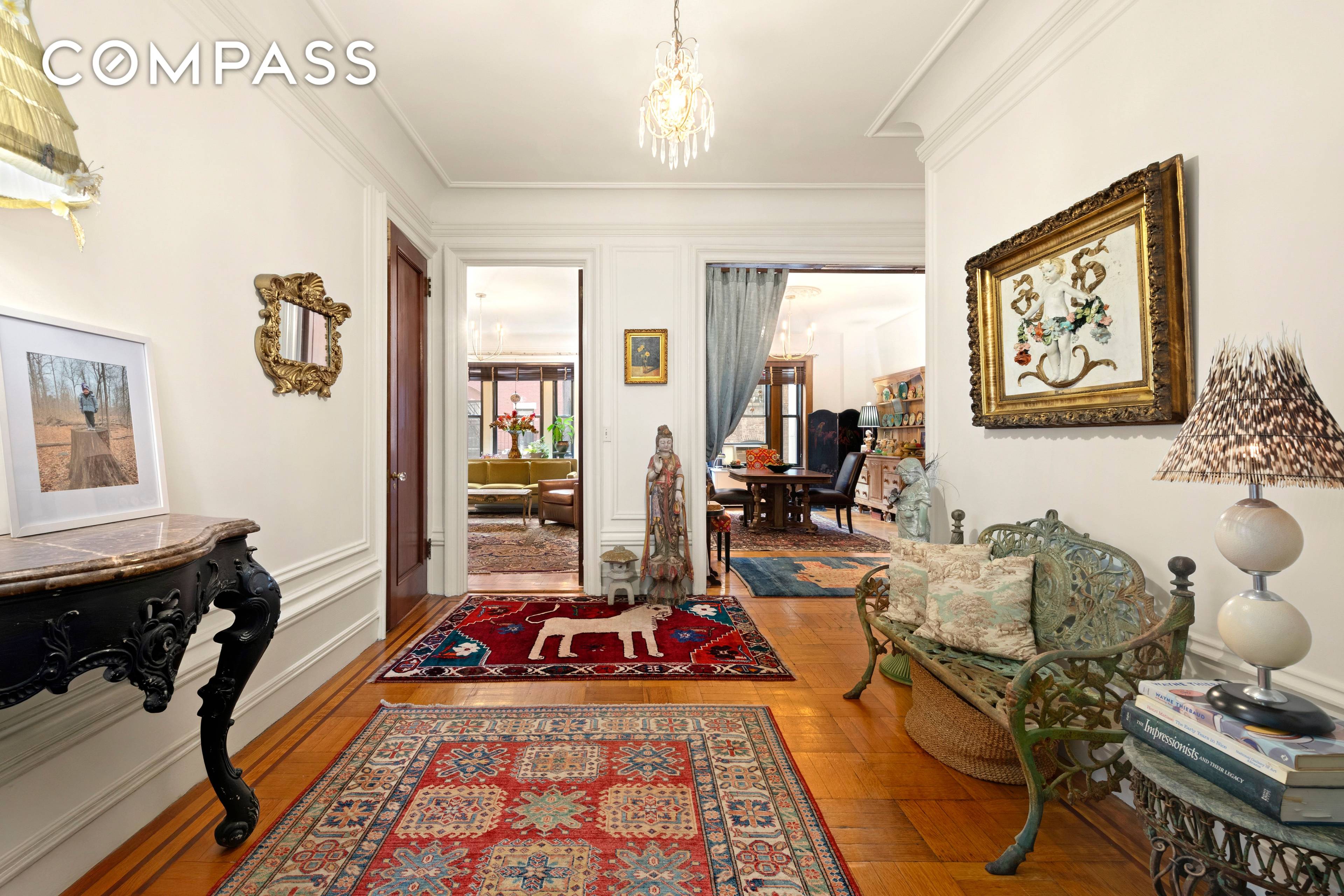 Classic Seven grandeur and exceptional architectural details await in this sprawling three bedroom, three bathroom residence featuring a convenient home office, thoughtful layout and treetop views in a full service ...