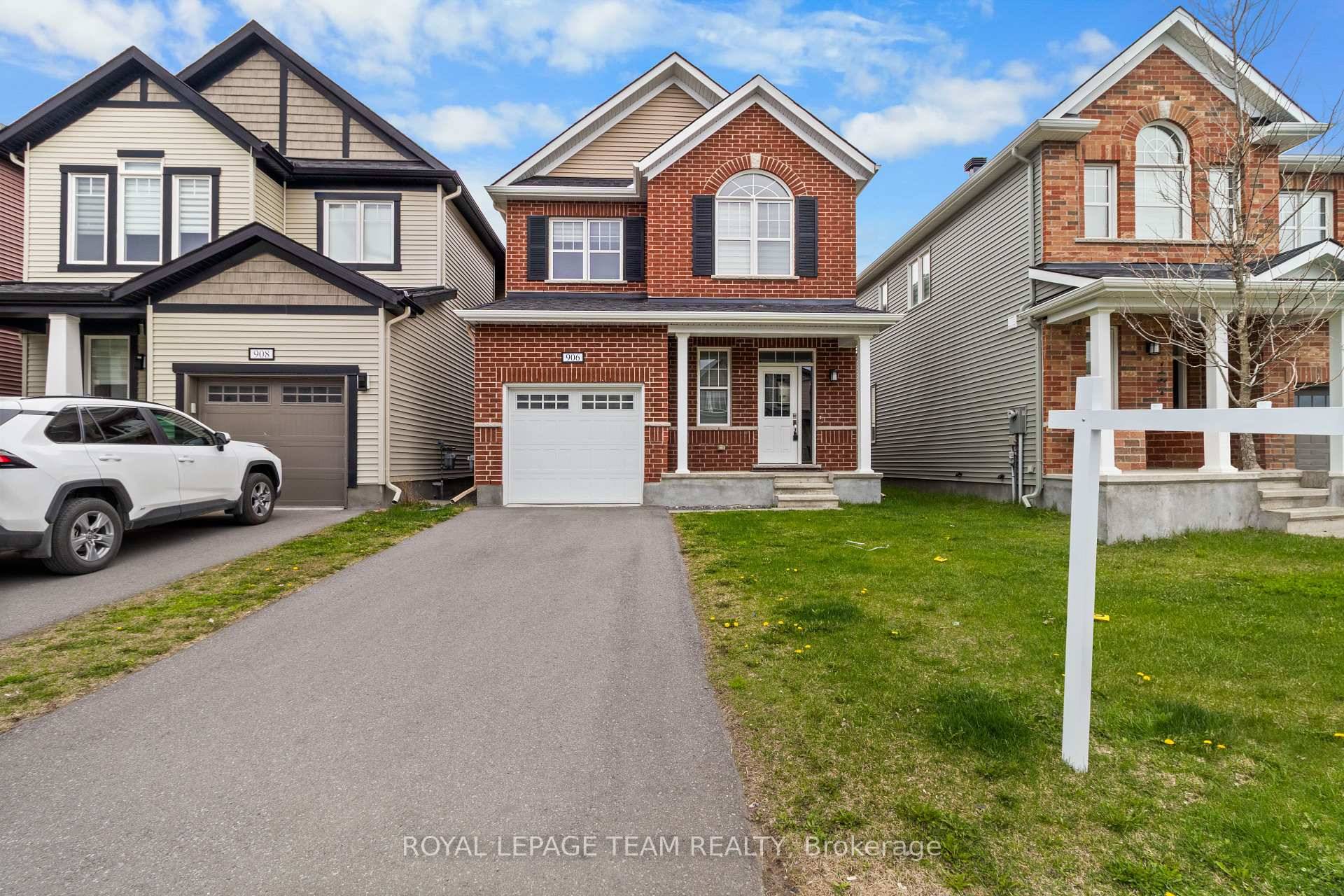 Welcome to 906 Nokomis Place, a stunning detached home in Half Moon Bay, Barrhaven, approximately 3 years old with over 140K in upgrades.