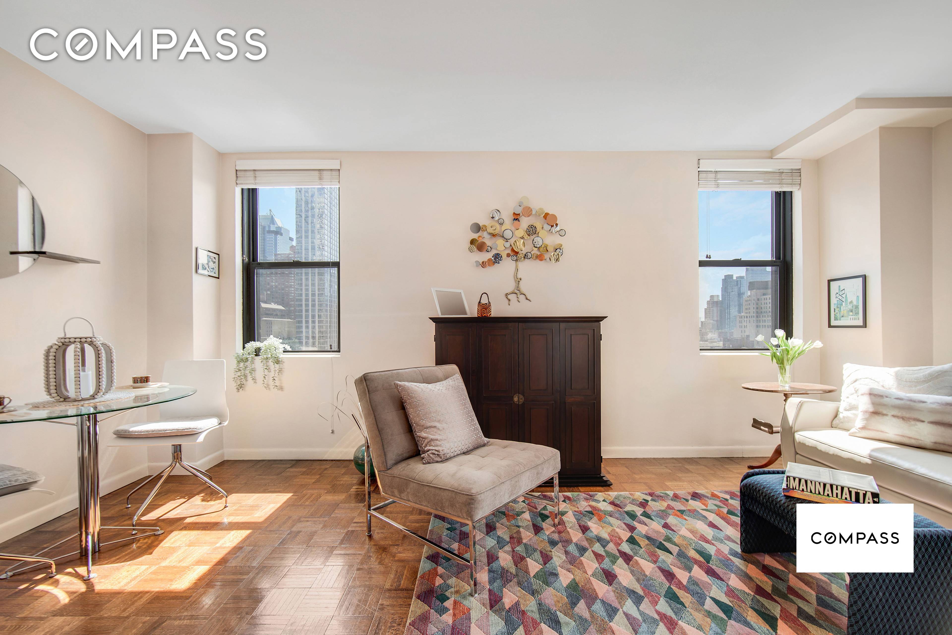 Discover the perfect blend of comfort and convenience at 340 W 55th St, a charming co op residence located in the vibrant heart of Manhattan.