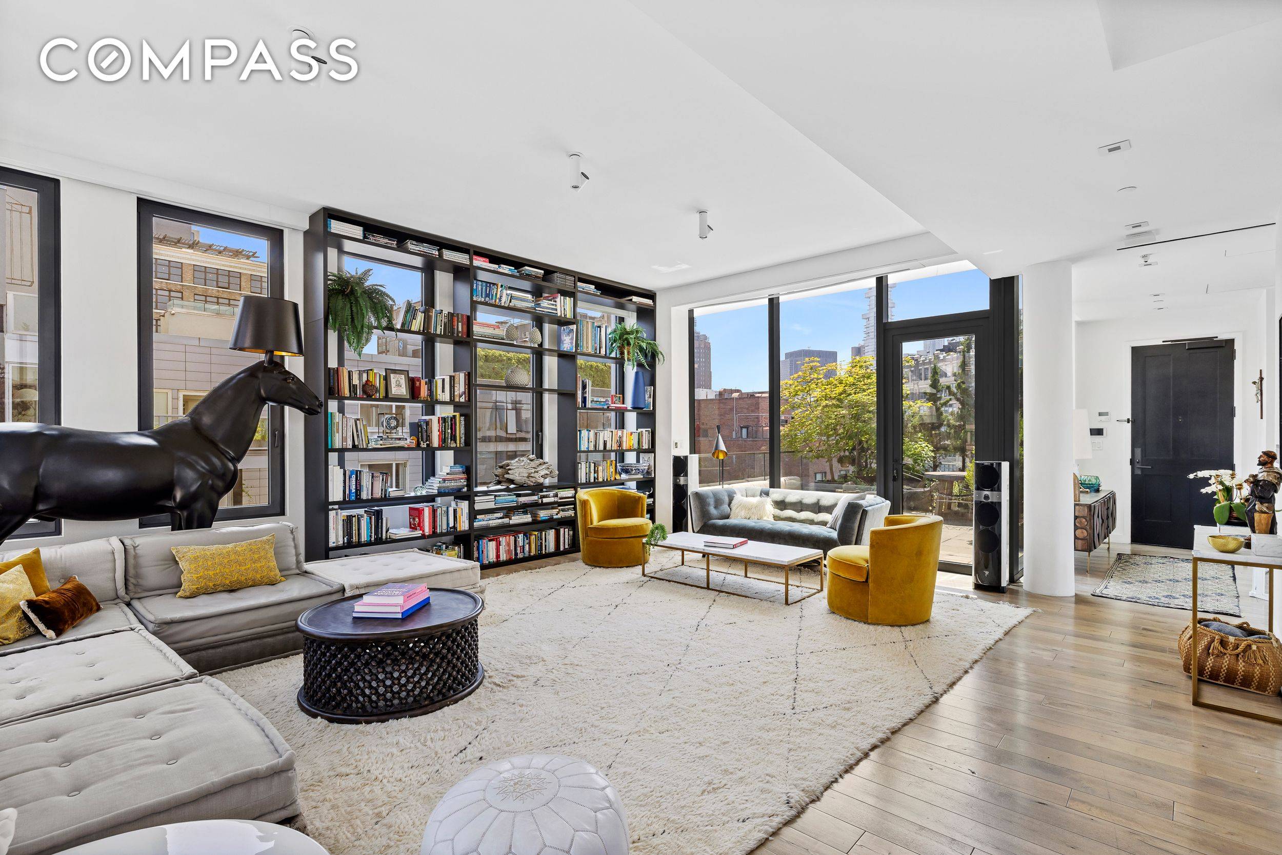 Wrapped in sweeping open skyline views, this three bedroom, three and a half bathroom penthouse duplex is a sanctuary in the sky featuring stunning designer interiors, en suite bedrooms, and ...