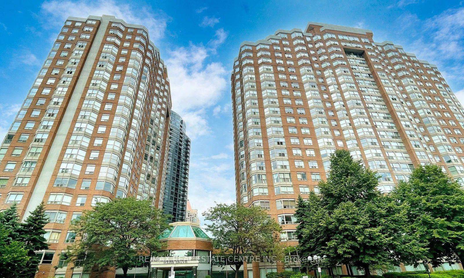 Central Location, City Centre, Heart Of Mississauga, Beautiful Large Unit, 2 Split Bdrm Solarium, Brand new Laminate flooring just installed.