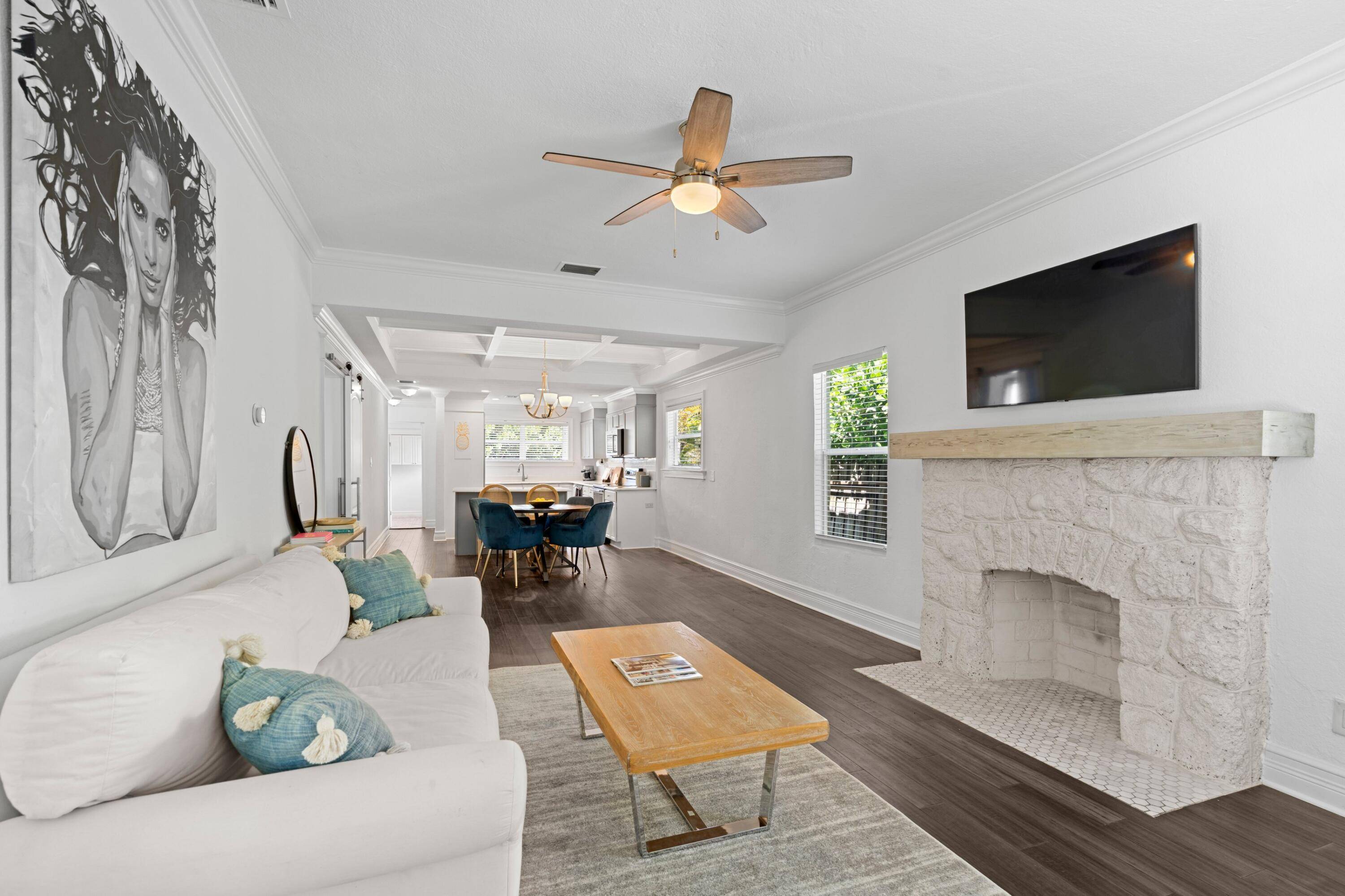 Welcome to this character rich 3 bedroom, 3 bathroom Spanish style gem located in the heart of Sunshine Park, one of West Palm Beach's most sought after historic neighborhoods.