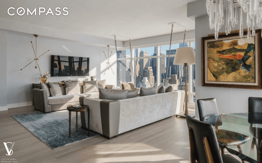 Residence 38A at 151 East 58th Street sits high on the 38th floor and is tailored for a buyer who values a refined, turnkey home that works equally well as ...