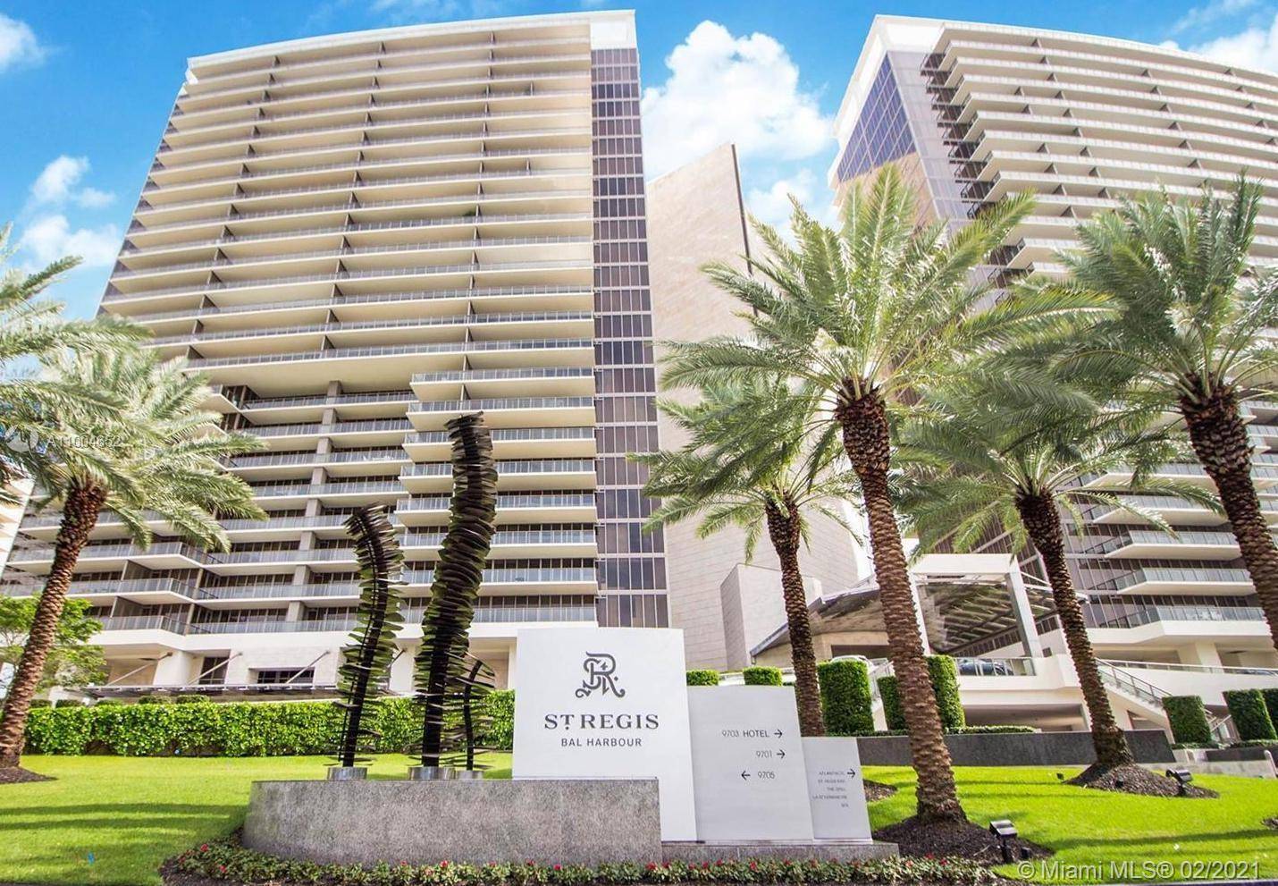 Exclusive Residence at the luxurious ST REGIS in Bal Harbour, across the street from the upscale Bal Harbour Shops, with panoramic ocean and intercoastal views in this flow through floor ...