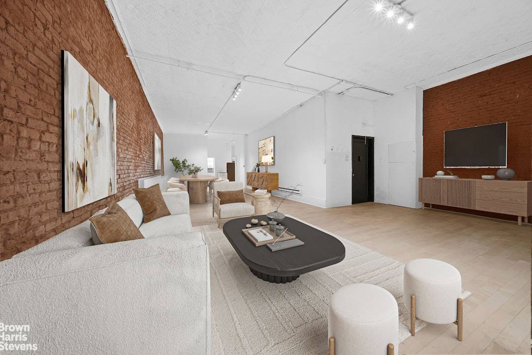 Available Immediately Incredible Full Floor Tribeca loft with direct elevator entrance into the apartment and Washer Dryer IN UNIT.