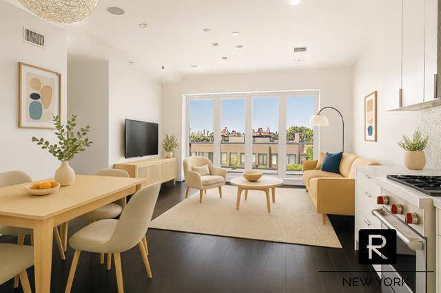 BRAND NEW PRICE 421 A TAX ABATEMENT UNTIL 2036 Only 55 month Corner 3 Bedroom Duplex Condo with Private Terrace and Open Skyline Views This rarely available 3 Bedroom 2 ...
