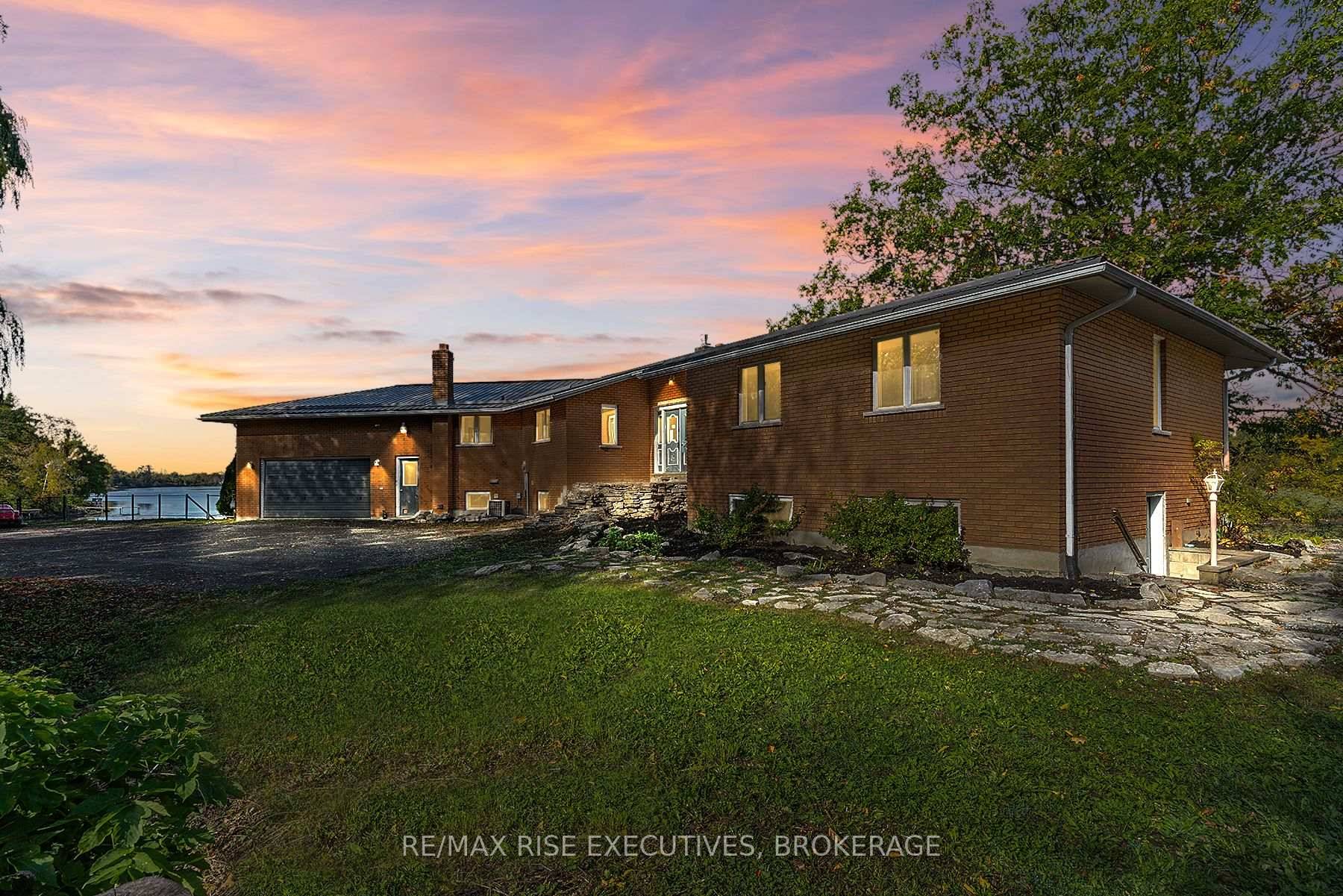Welcome to 71 River Road a unique waterfront property with endless potential, located right on the Napanee River.