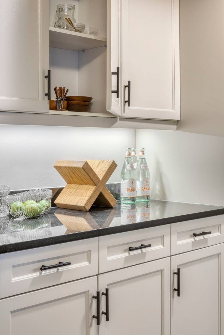 Residence 1405 is a large 1 bedroom home with western exposure.
